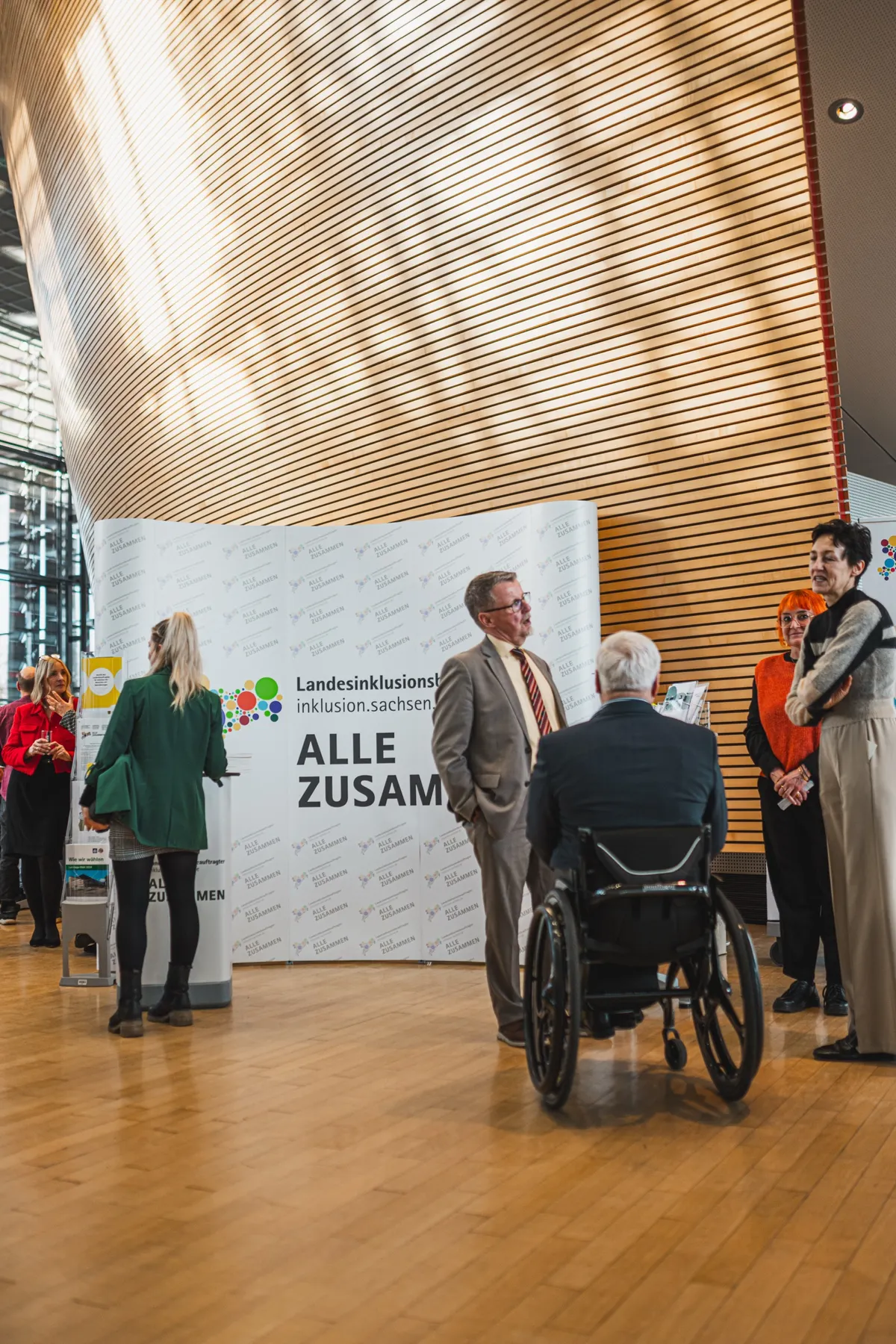 Landesinklusionsbeauftragter Sachsen – Landtag Dresden – Reportagefotografie Dresden