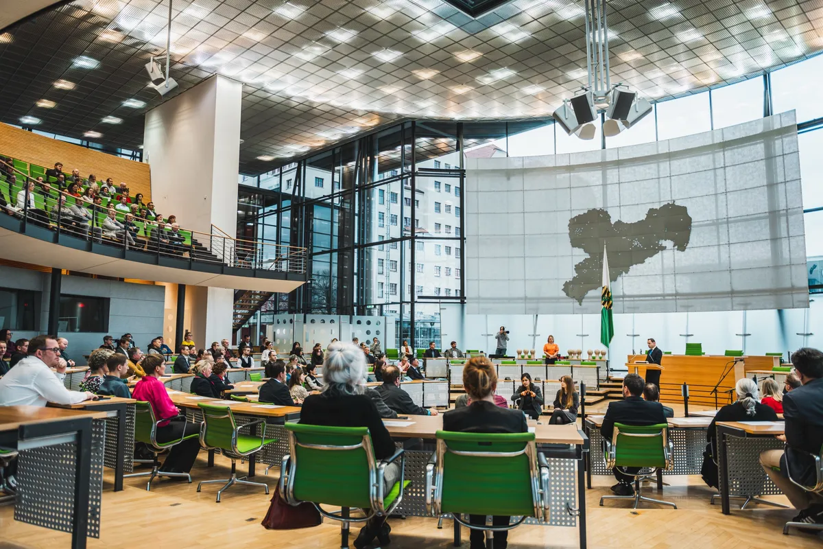 Landesinklusionsbeauftragter Sachsen – Landtag Dresden – Reportagefotografie Dresden