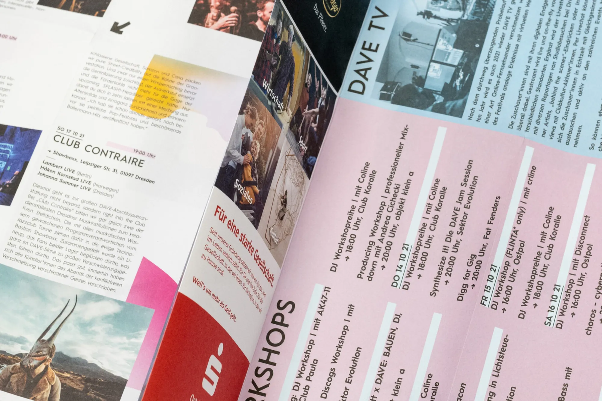 DAVE Festival – Plakate, Magazin & Erscheinungsbild – Grafikdesign Dresden von Daniel Madlung – Bild 5