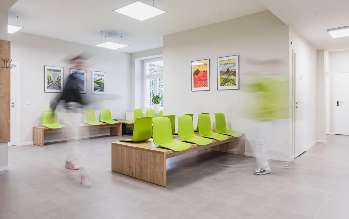 Louisenpraxis Dresden – Praxisteam und Räume – Businessfotografie Dresden