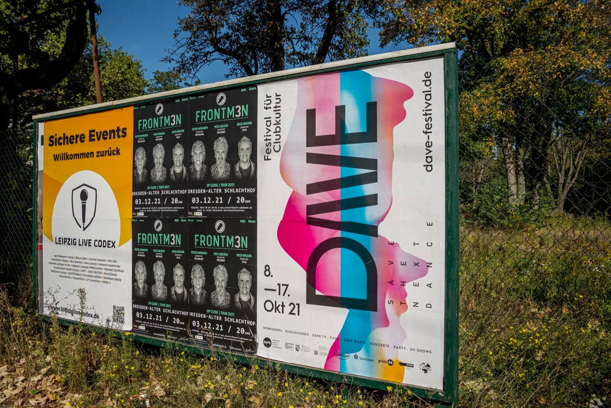 DAVE Festival – Plakate, Magazin & Erscheinungsbild – Grafikdesign Dresden