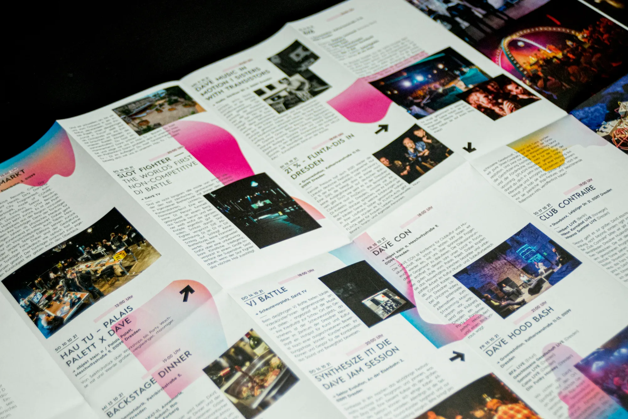 DAVE Festival – Plakate, Magazin & Erscheinungsbild – Grafikdesign Dresden von Daniel Madlung – Bild 12
