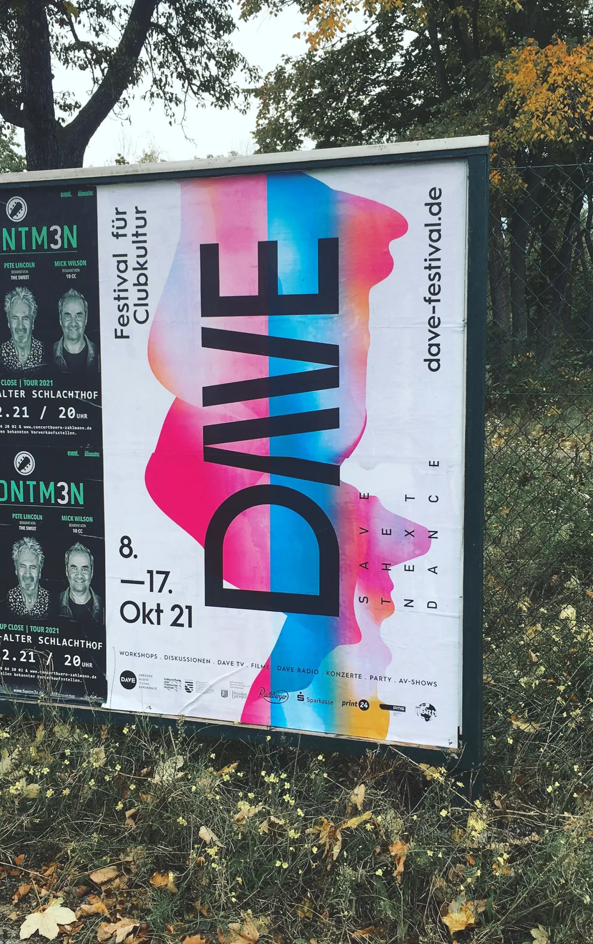 DAVE Festival – Plakate, Magazin & Erscheinungsbild – Grafikdesign Dresden