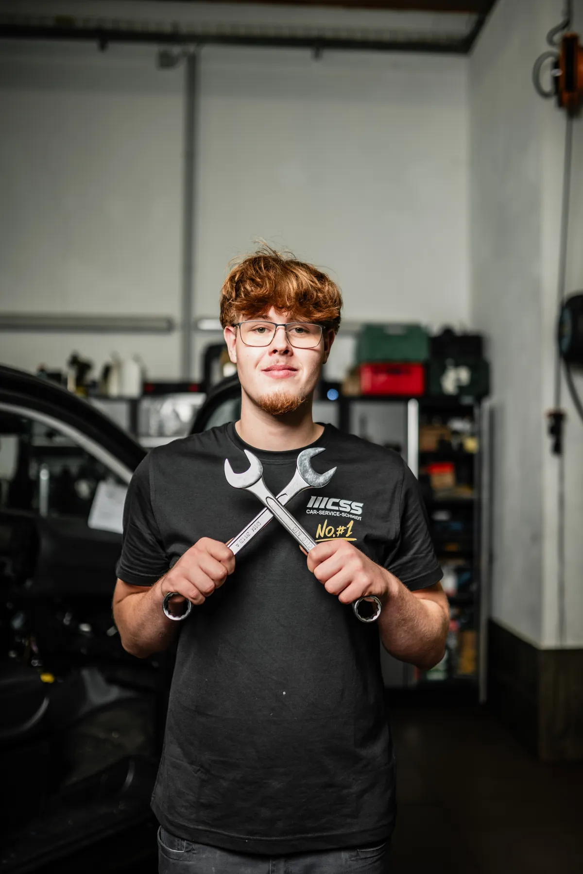 Car Service Schmidt – Werkstatt & Team – Businessfotografie Dresden