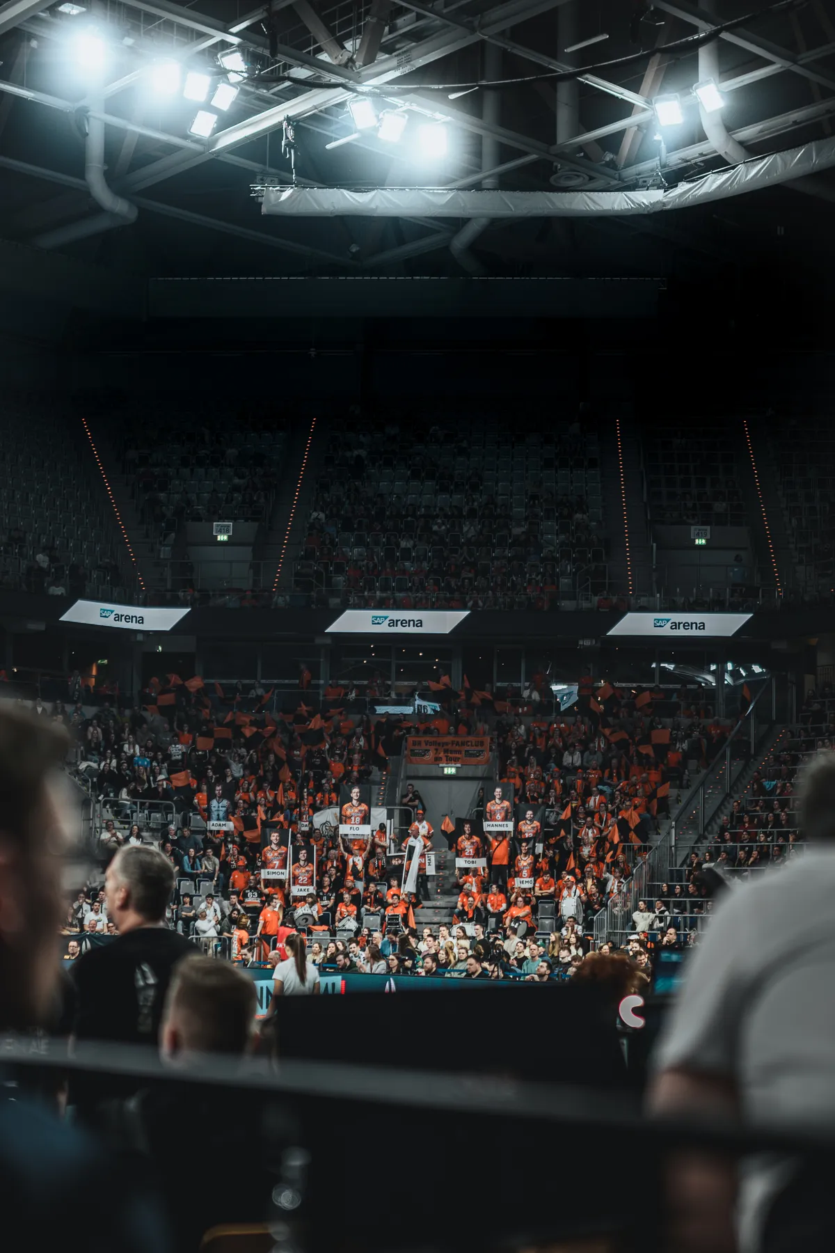 BR Volleys Pokalfinale – Mannheim – Sportfotografie Mannheim