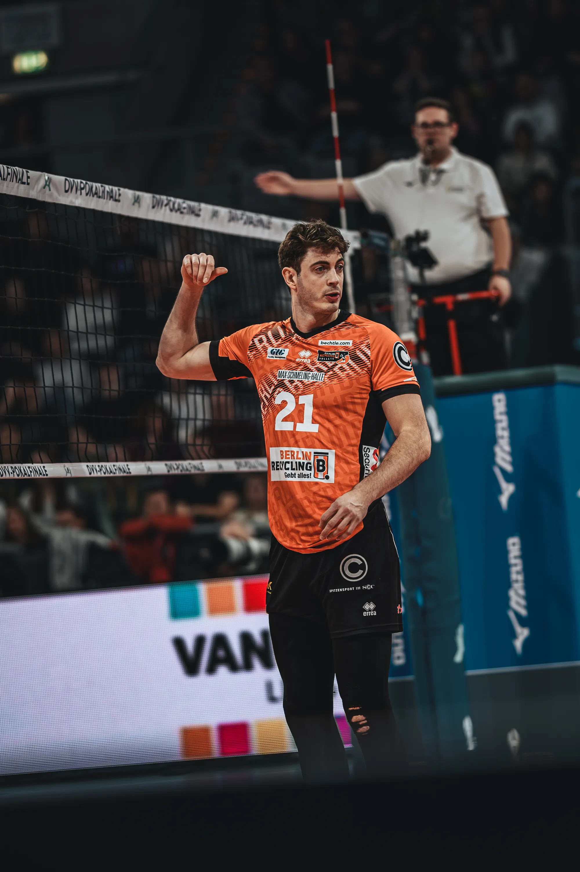 BR Volleys Pokalfinale – Mannheim – Sportfotografie Mannheim von Daniel Madlung – Bild 6