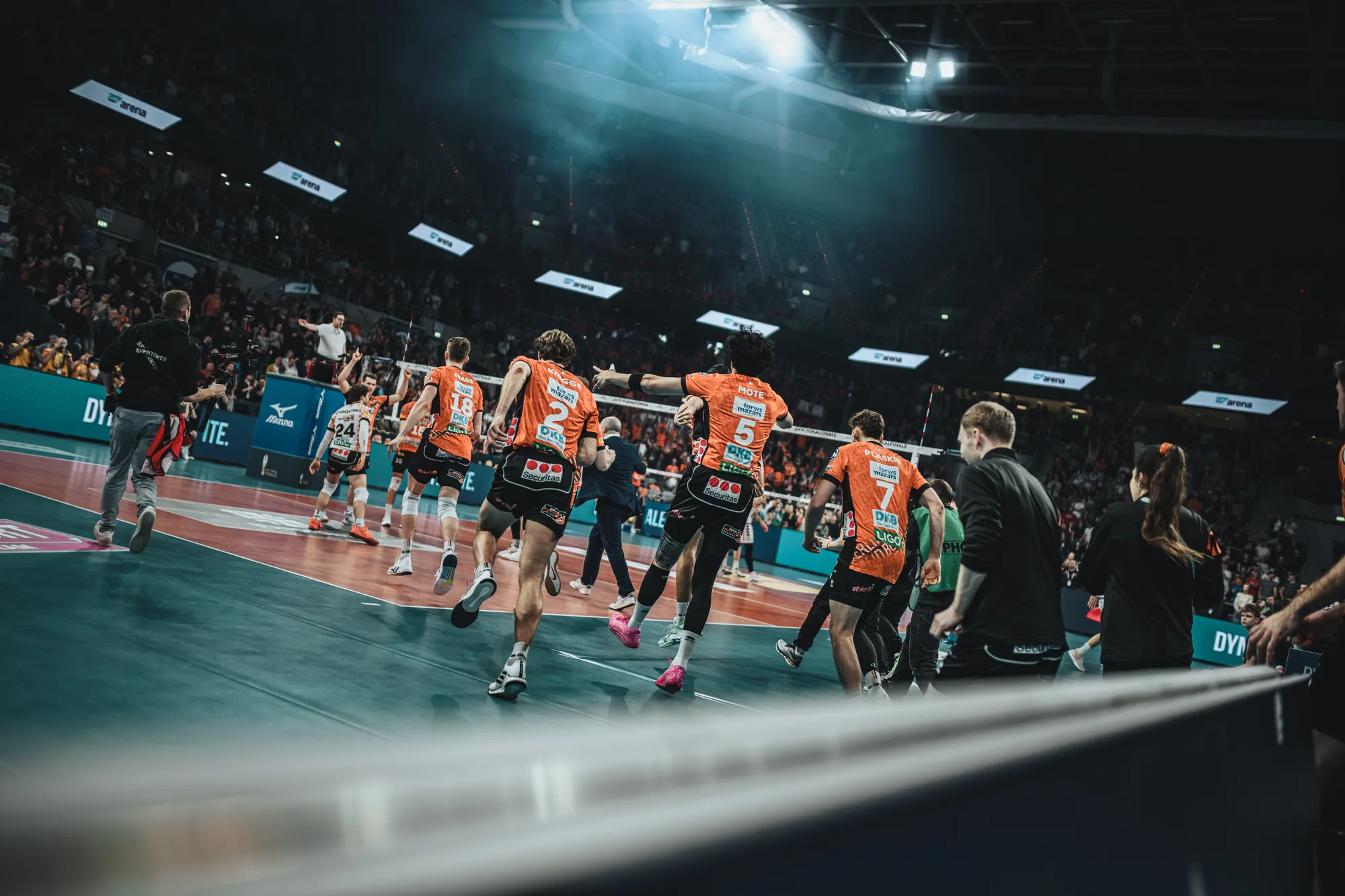 BR Volleys Pokalfinale – Mannheim – Sportfotografie Mannheim von Daniel Madlung – Bild 12