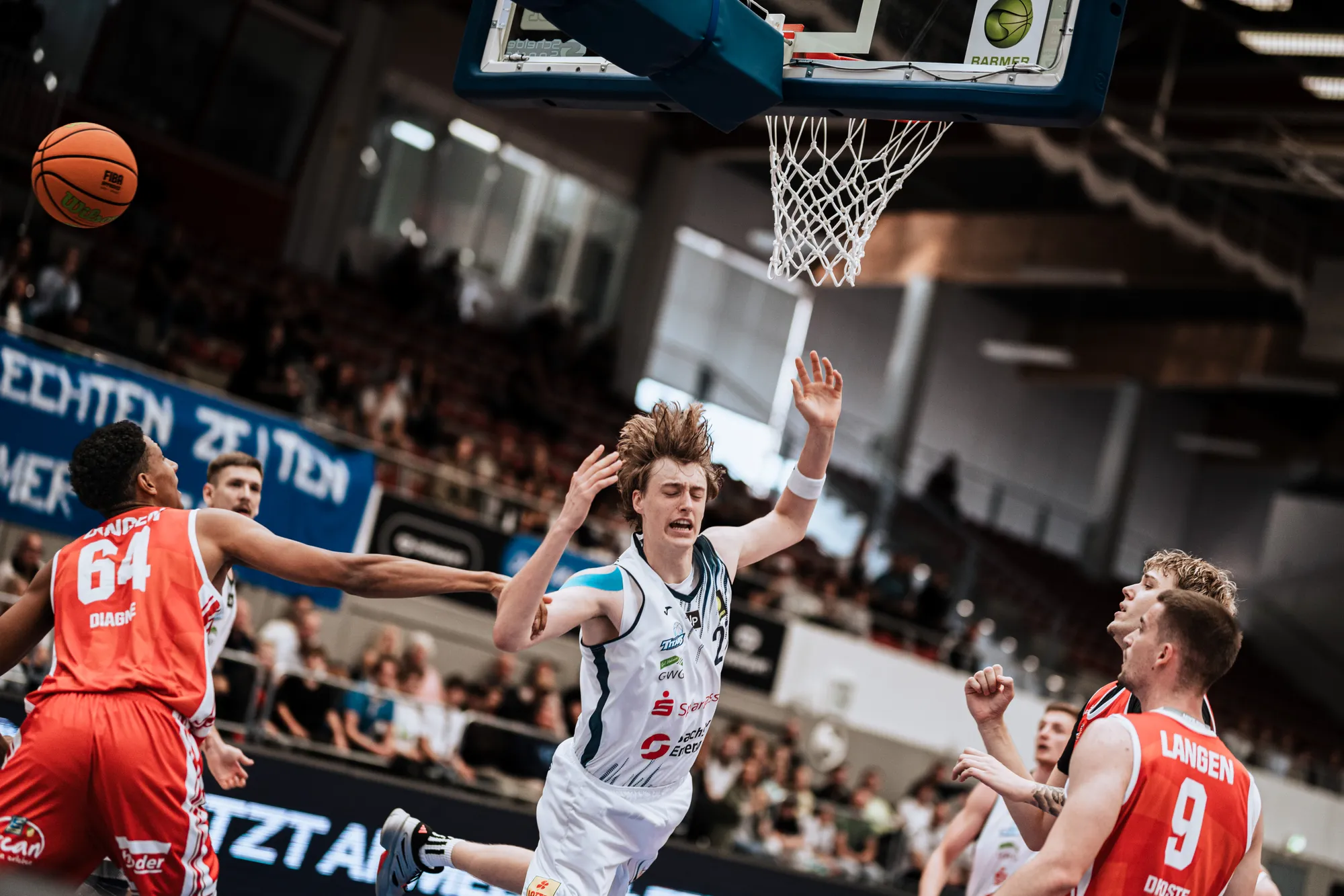 Dresden Titans vs. TV Langen – 2. Bundesliga Basketball in Dresden – Sportfotografie Dresden von Daniel Madlung – Bild 12