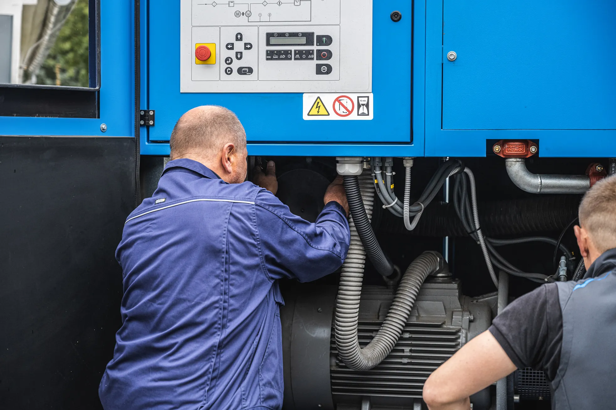 Hanschte Drucklufttechnik – Arbeitsalltag in Prietitz – Businessfotografie Prietitz bei Kamenz von Daniel Madlung – Bild 2