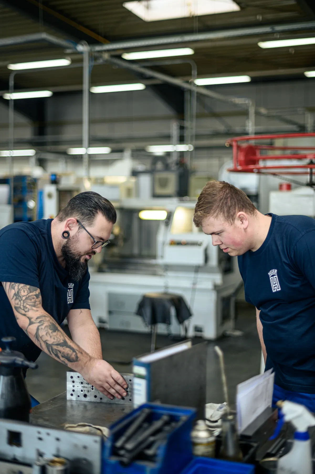 Heuer Metallwaren – Produktion – Businessfotografie Sachsen
