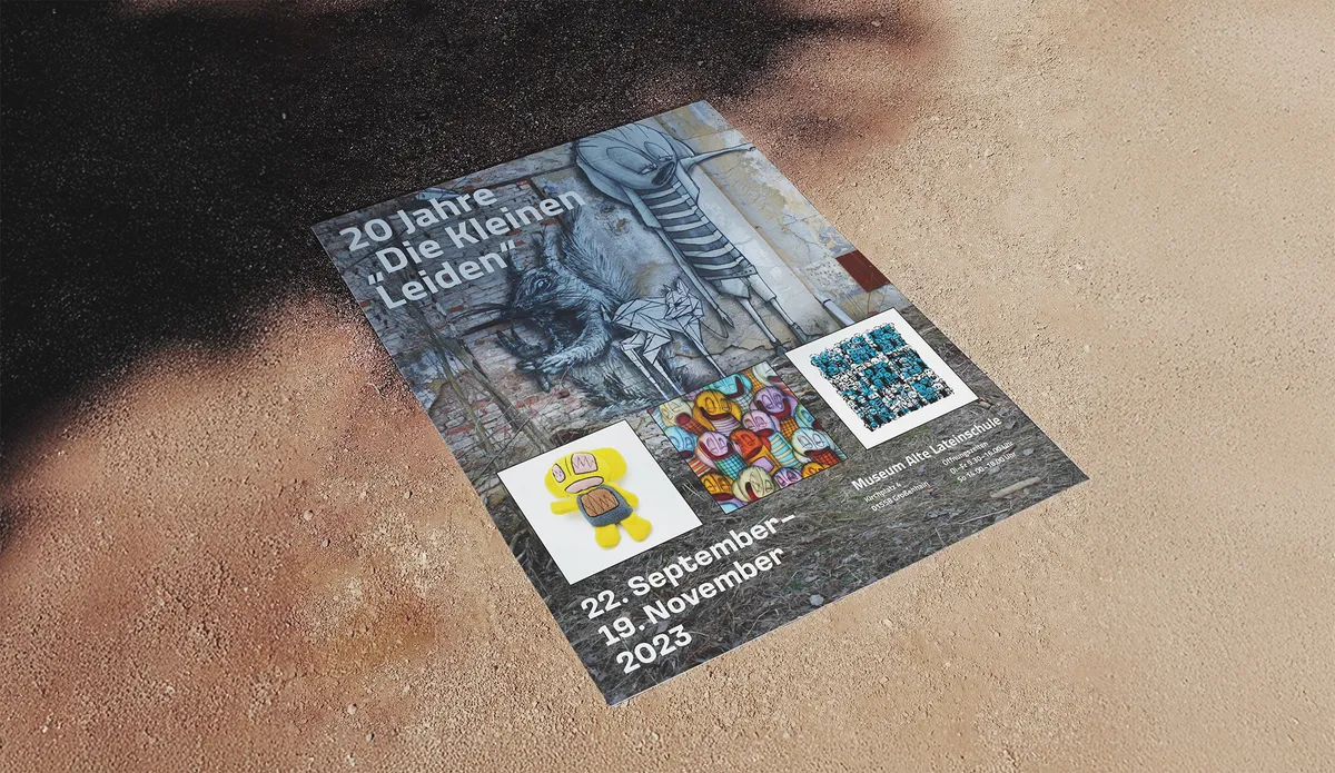 Museum Großenhain – Ausstellungsplakat – Grafikdesign Großenhain
