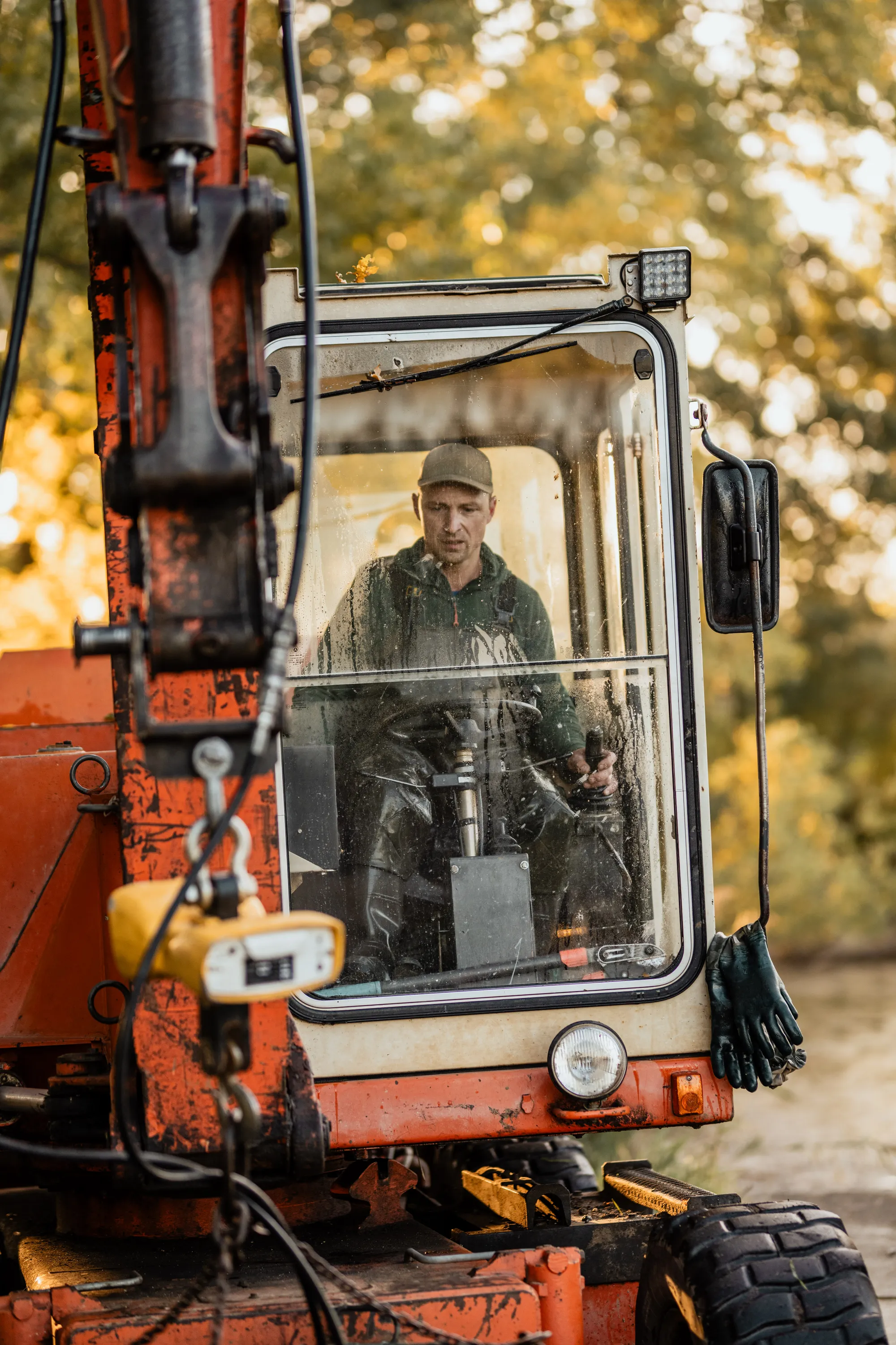 Robert – Fish Harvest at the Greim Pond Farm near Königswartha – Reportage Photography Königswartha by Daniel Madlung – photo 7